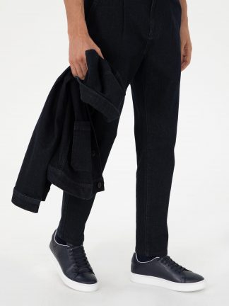 کفش کتانی و اسپرت مردانه سرمه ای کاشارل