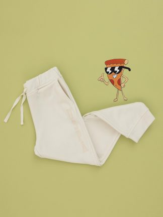 شلوار راحتی دخترانه کرم یو اس پولو