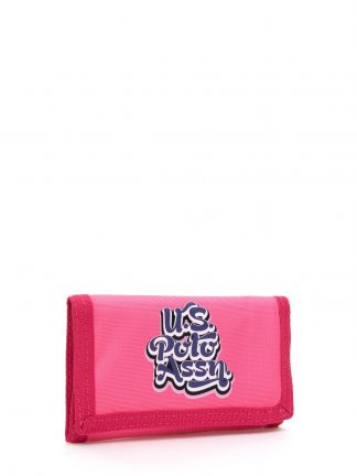 کیف پول دخترانه صورتی یو اس پولو
