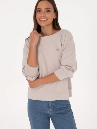 سویشرت زنانه طوسی یو اس پولو