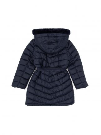 کاپشن دخترانه سرمه ای یو اس پولو