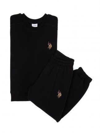 لباس راحتی پسرانه مشکی یو اس پولو