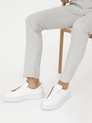 کفش روزمره مردانه سفید کاشارل