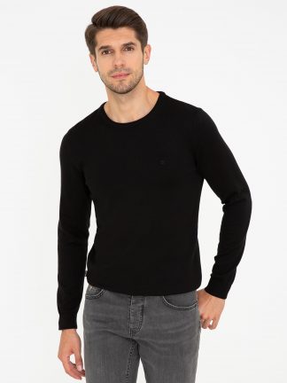 پلیور مردانه مشکی پیرکاردین