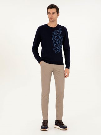 شلوار کتان مردانه راسویی کاشارل