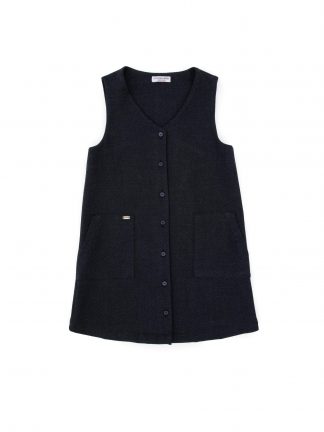 پیراهن دخترانه سرمه ای یو اس پولو