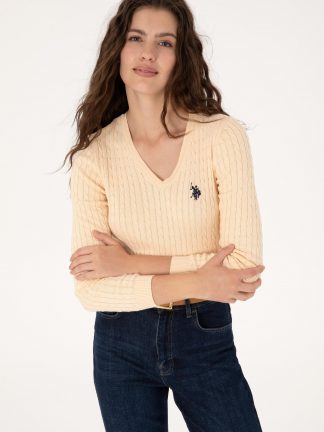 پلیور زنانه یاسی یو اس پولو