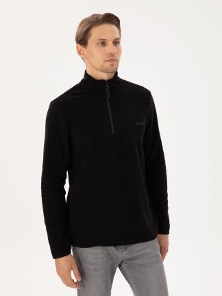 سویشرت مردانه مشکی پیرکاردین