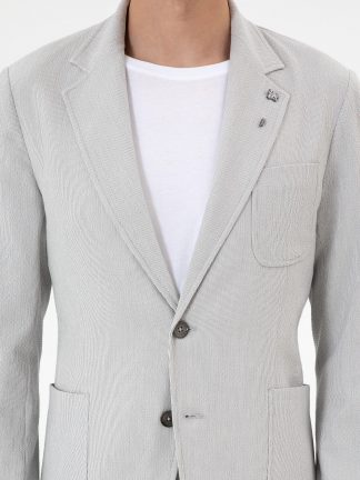 کت مردانه خاکستری یو اس پولو