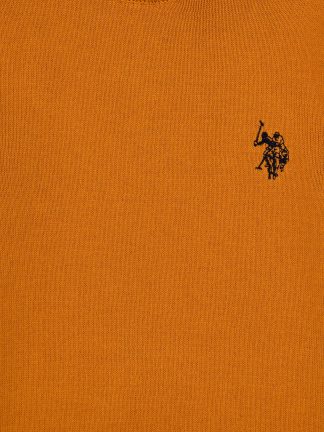 پلیور پسرانه خردلی یو اس پولو