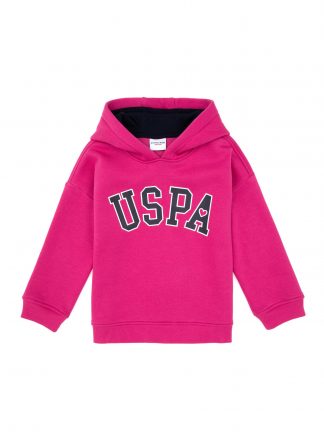 هودی دخترانه صورتی یو اس پولو