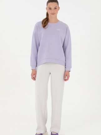 شلوار راحتی زنانه طوسی یو اس پولو