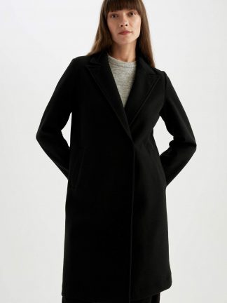 پالتو زنانه مشکی دفکتو