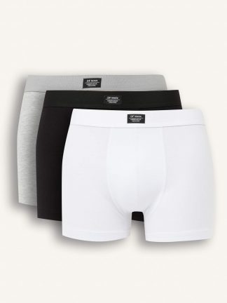 شورت مردانه سفید دفکتو