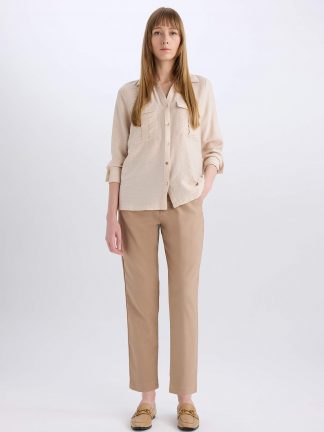 شلوار پارچه ای زنانه دفکتو