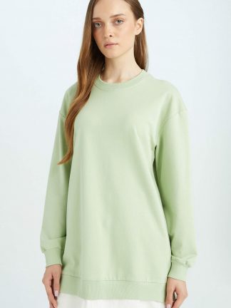 تونیک زنانه نعنایی دفکتو