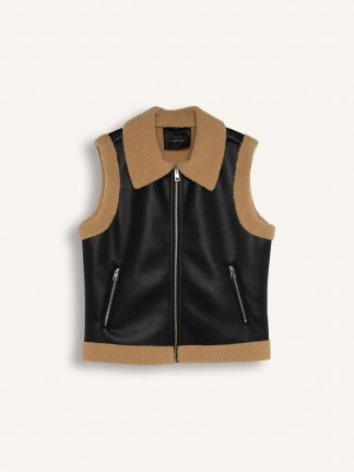 جلیقه زنانه مشکی دفکتو