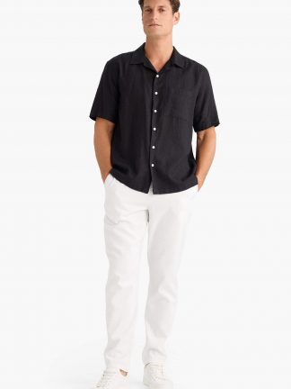 شلوار پارچه ای مردانه سفید دفکتو