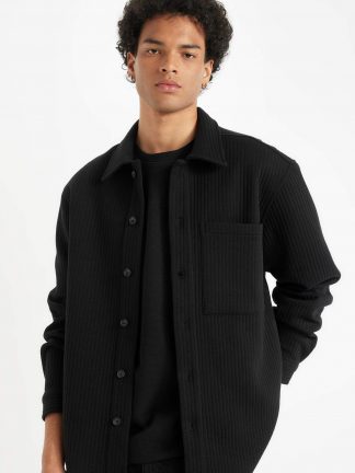 پیراهن مردانه مشکی دفکتو