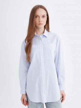 شومیز زنانه سفید دفکتو