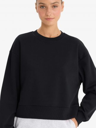 سویشرت زنانه مشکی دفکتو