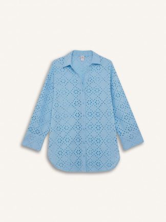 لباس ساحلی زنانه آبی دفکتو