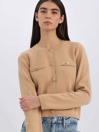 ژاکت زنانه بژ دفکتو