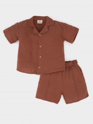 ست لباس نوزادی پسرانه دفکتو