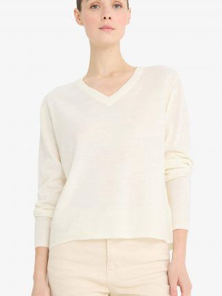 پلیور زنانه بژ دفکتو