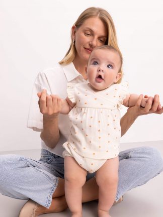 ست لباس نوزاد دختر دفکتو