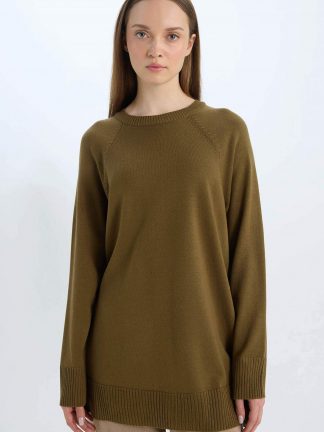 تونیک زنانه خاکی دفکتو