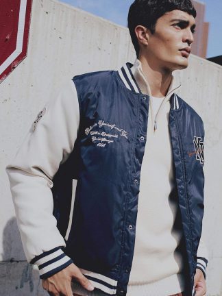 کاپشن مردانه سرمه ای دفکتو