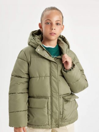 کاپشن دخترانه دفکتو