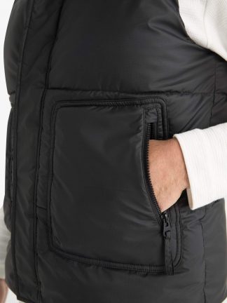 جلیقه مردانه مشکی دفکتو