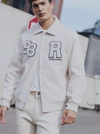 کاپشن مردانه بژ دفکتو