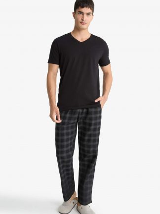 شلوار راحتی مردانه مشکی دفکتو