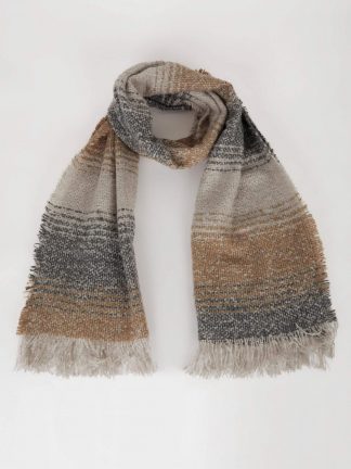 شال بافت زنانه مشکی دفکتو