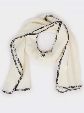 شال بافت زنانه بژ دفکتو