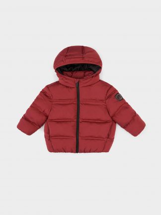 کاپشن نوزاد پسر زرشکی دفکتو