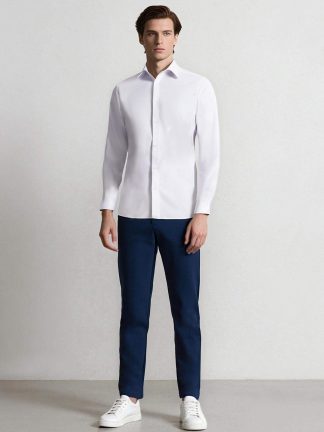 شلوار پارچه ای مردانه نیلی ملانژ (فرعی) (مادر : نیلی) دفکتو