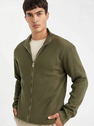 ژاکت مردانه خاکی دفکتو