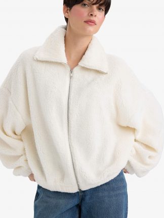 ژاکت زنانه بژ دفکتو