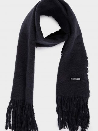 شال مردانه مشکی دفکتو