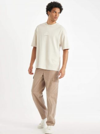 شلوار کارگو مردانه بژ دفکتو