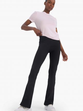 شلوار راحتی زنانه مشکی دفکتو