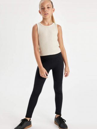 لگینگ دخترانه مشکی دفکتو