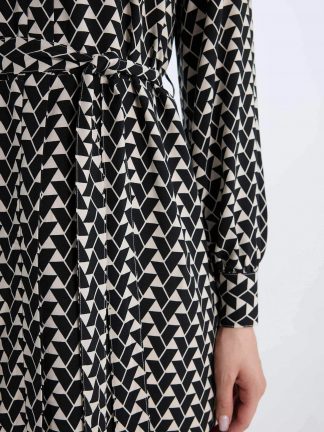 پیراهن زنانه بژ دفکتو