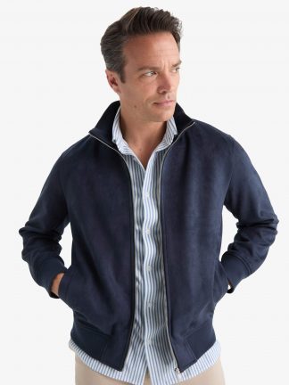 کاپشن مردانه سرمه ای دفکتو