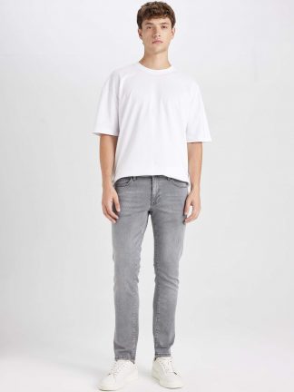 شلوار جین اسلیم فیت مردانه دفکتو