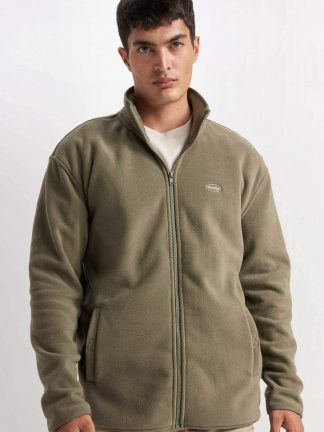 سویشرت مردانه خاکی دفکتو